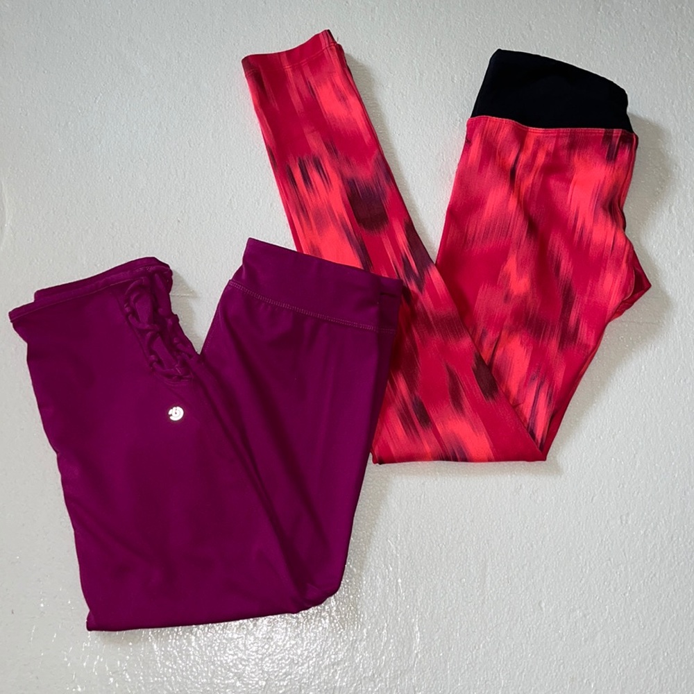 Champion and F+J Set of 2 girls size L leggings